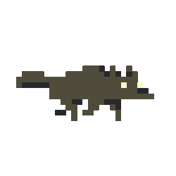 Monster wolf-walkcycle