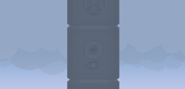 A screenshot of the achievement pillar's buried eye segment.