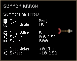 Summon arrow