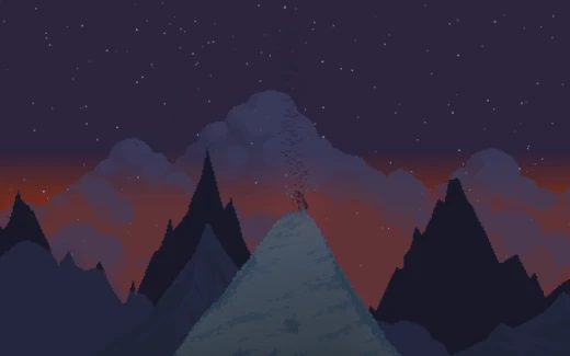 Using the spell on top of the mountain