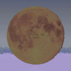 Moon Location Background