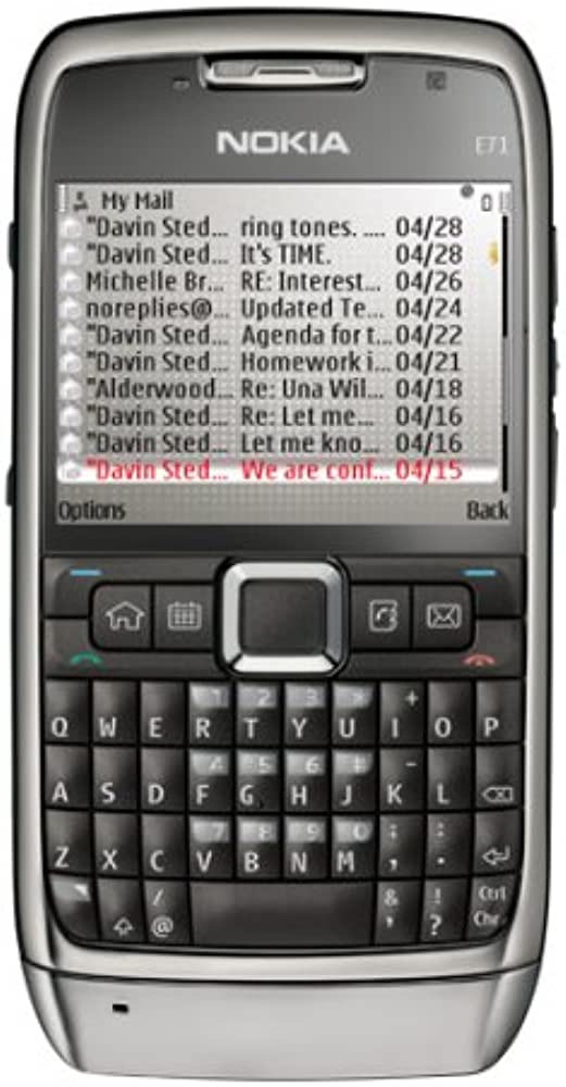 Nokia E71 Classic (Unlocked) 3G Smartphone Excellent