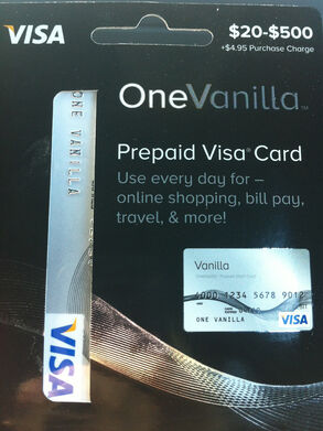 Vanilla Visa $50 Gift Card + $4.95 Fee