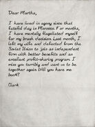 Clark's letter