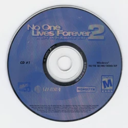No One Lives Forever 2 Sur PC - Édition Française (Windows 98/2000/XP) - Complet Avec Notice Et Clé