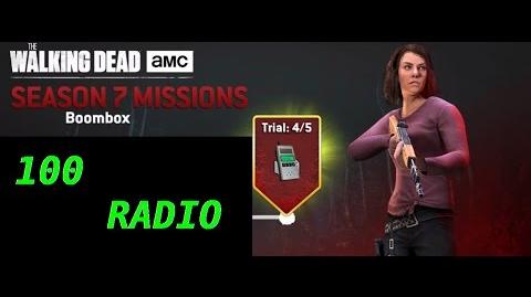 The walking dead no man's land (S07 Episode 5 - Boombox - trial 5 5) + 100 radio spins