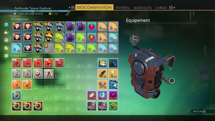 Inventaire exocombinaison