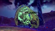 A Large deposit of Emeril on the surface of a planet.
