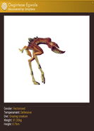 Biped (without arms) Oeginteae Egwale on planet Roland in the Charlemagne system of the Euclid Galaxy