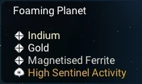 High sentinel activity