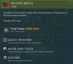 Rusted Metal - No Man’s Sky Wiki