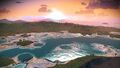 Sunrise over Emerald Dream