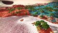 Solo, a tropical planet without fauna.