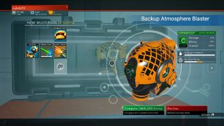 Backup Atmosphere Blaster