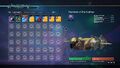 Inventory screen