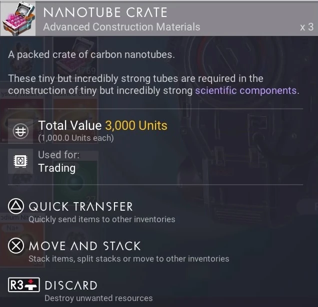 Nanotube Crate No Man's Sky Wiki