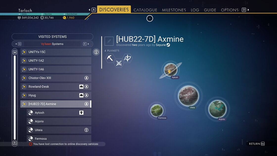 HUB22-7D Axmine - No Man's Sky Wiki