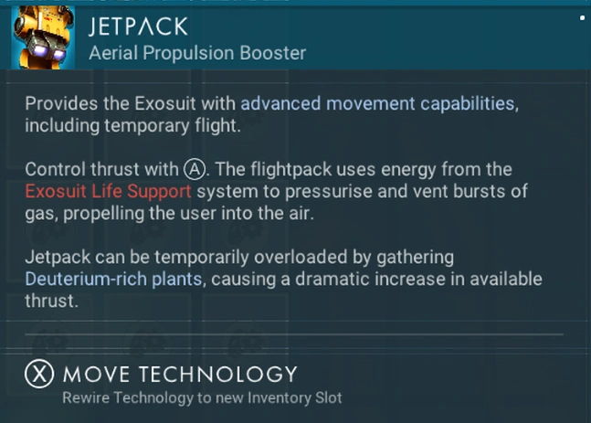 Jetpack - No Man's Sky Wiki