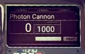Status panel for the Photon Cannon