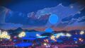 Delta at night