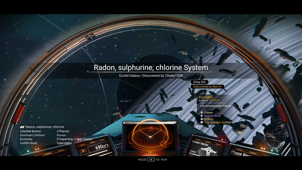 Radon, sulphurine, chlorine No Man's Sky Wiki