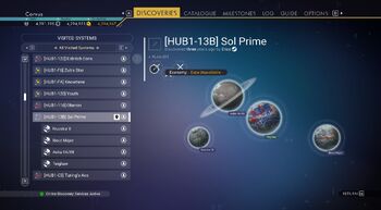 HUB1-13B Sol Prime - No Man's Sky Wiki