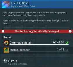 Hyperdrive No Man S Sky Wiki