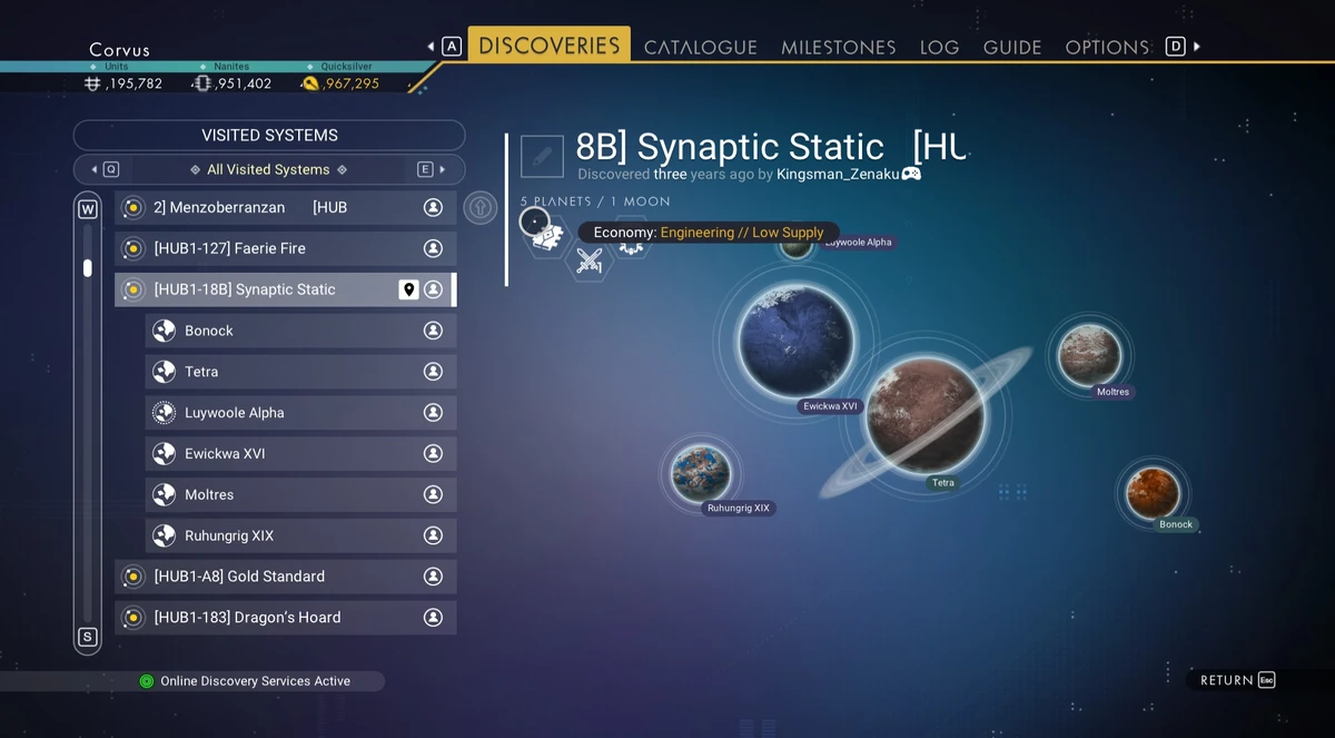 HUB1-18B Synaptic Static - No Man's Sky Wiki