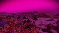 The night sky is pink from the star Igalinichur during the Pathfinder era