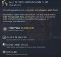 Info panel (Origins)