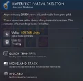 Imperfect Partial Skeleton 109,768