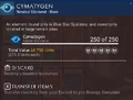Cymatygen infobox
