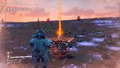 Black hole exit coordinates in Nipikulha