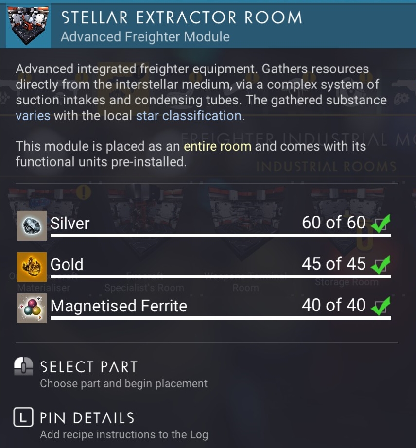 Stellar Extractor Room No Man's Sky Wiki