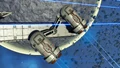 Corvette Ship Design clips, ThunderBird Landing Thrusters design