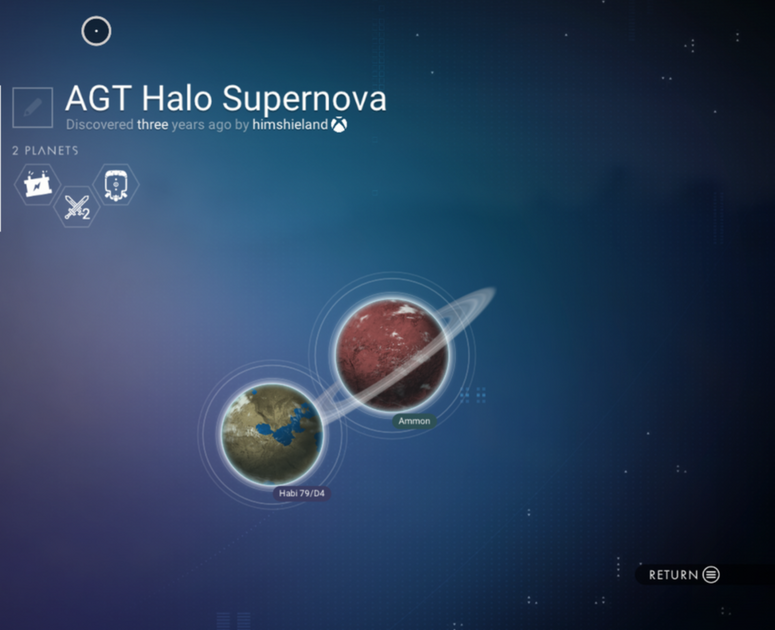 AGT Halo Supernova - No Man's Sky Wiki