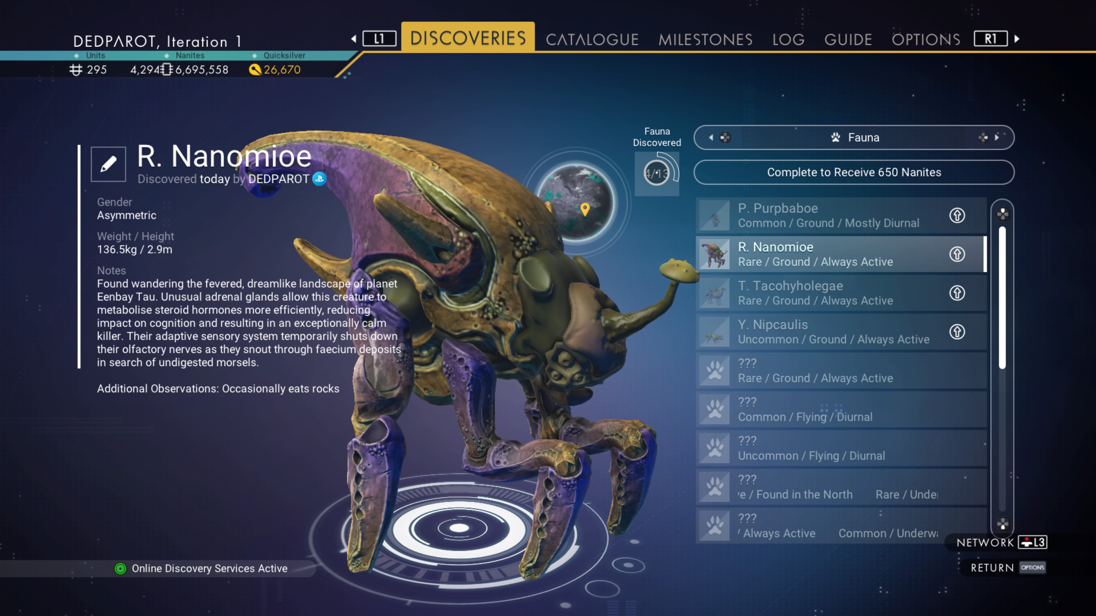 NMH Osteofelidae Album - No Man's Sky Wiki