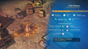 Settlement-(FR)-hub interface-status