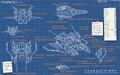 @peaceful gek drew this wonderful blueprint for their Interceptor ship.