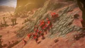 25 pedestals on planet Lazom in the Kunitaa-Hetein system (NEXT)