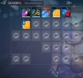 Inventory screen