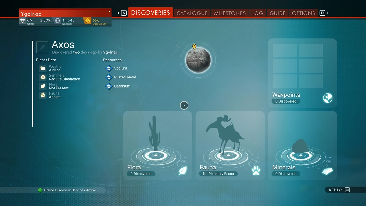 Category:Axos - No Man's Sky Wiki