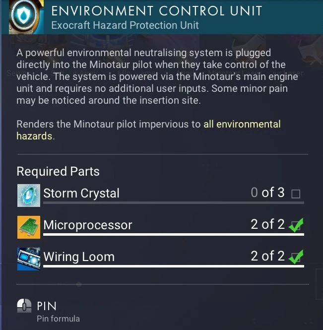 Environment Control Unit No Man's Sky Wiki