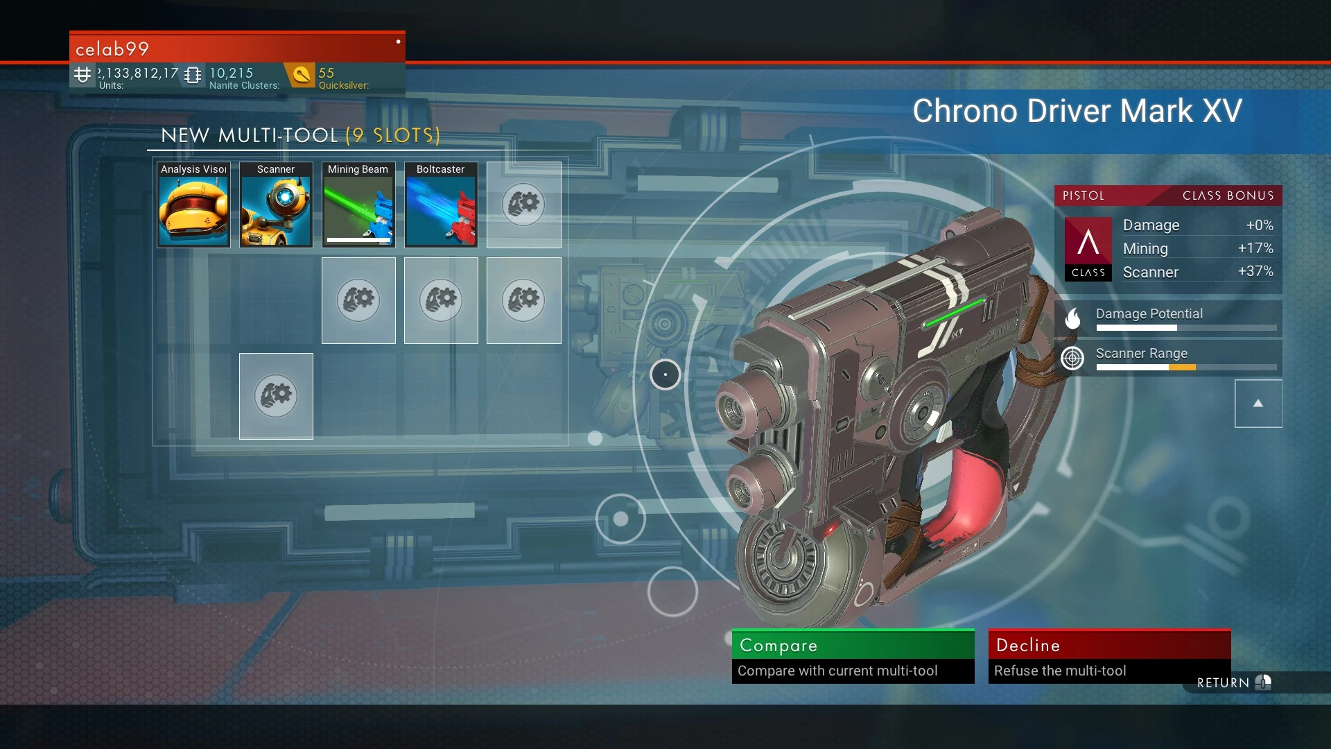 Chrono Driver Mark XV - No Man's Sky Wiki