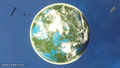 The planet, seen from space.