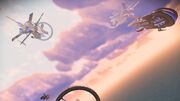 Frigate Expedition In Atmosphere