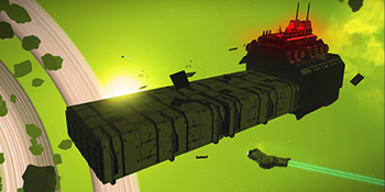 Derelict Freighter