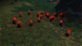 18 pedestals in one data cluster (NEXT)