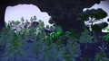 Trees could be found growing in caves