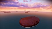 Roton Floating Island Chain